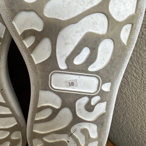 yuko imanishi + Women’s 38 Slip On Sneaker Shoe Platform Bootie Grunge Moto - Picture 11 of 12